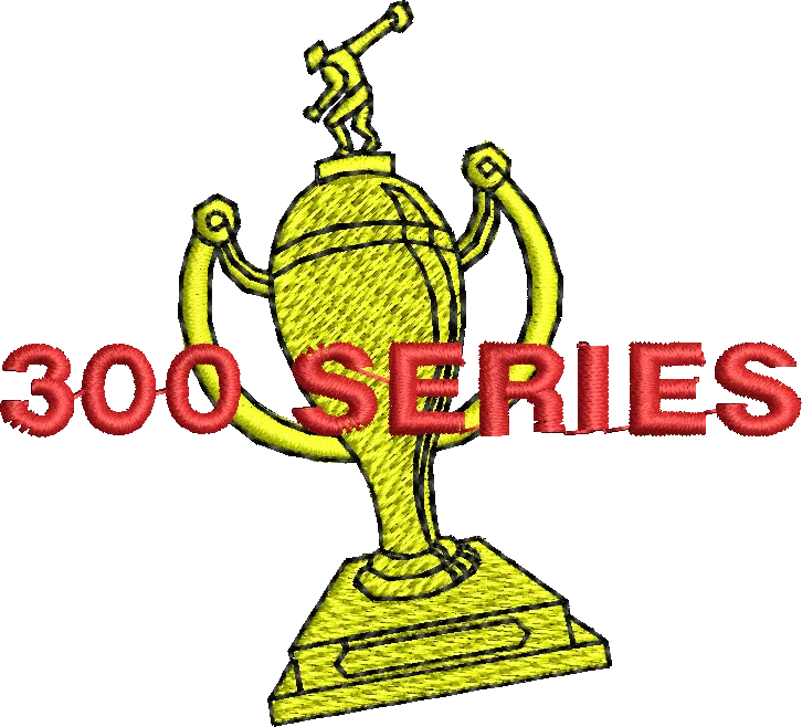 300 series trophy achievement embroidery design