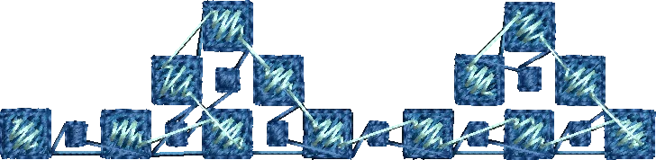 abstract geometric pattern elements embroidery design